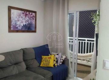 Sala de estar · Apartamento à venda no Felicitá Residencial Club, em Hortolândia/SP