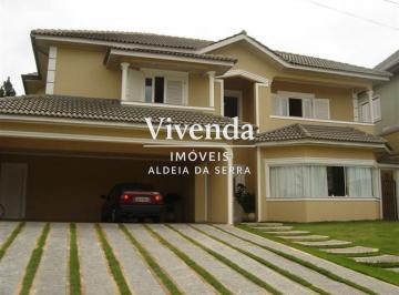 Casa · 415m² · 4 Quartos · 4 Vagas · BELA CASA EM ALDEIA DA SERRA, NA MORADA DOS LAGOS