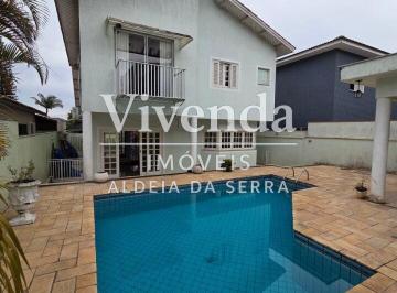 Casa · 338m² · 4 Quartos · 4 Vagas · Sobrado em Aldeia Da Serra- Morada das Flores.