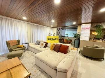 Casa · 460m² · 6 Quartos · 4 Vagas · Sobrado de Alto Padrão Mobiliada com Piscina Aquecida e 6 Suítes – Chácara Inglesa | SBC
