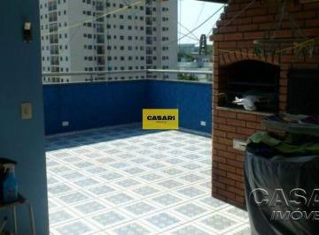 Apartamento · 164m² · 2 Quartos · 1 Vaga · Cobertura Duplex à Venda no Taboão – São Bernardo do Campo (2 Dormitórios • 1 Vaga Coberta)