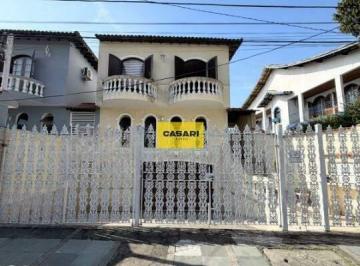 Casa · 329m² · 4 Quartos · 5 Vagas · Sobrado 329m² com 4 Suítes, Lareira e Área Gourmet – Vila Euclides | SBC