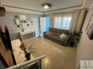 Casa · 120m² · 3 Quartos · 2 Vagas · Lindo sobrado de 120 m² aceita permuta por imóvel no condomínio terrará.