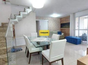 Apartamento · 170m² · 3 Quartos · 3 Vagas · Cobertura em Condomínio Club à venda em Centro, São Bernardo do Campo – 170 m²,