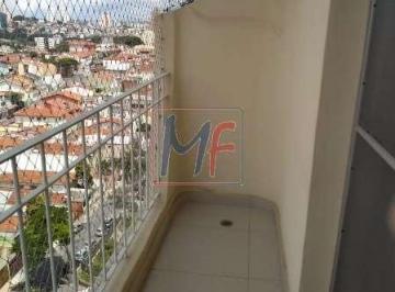 Apartamento · 62m² · 3 Quartos · Excelente apartamento na Penha de Fraça, em andar alto com 2 dorms, lavabo, quarto de empregada, sac