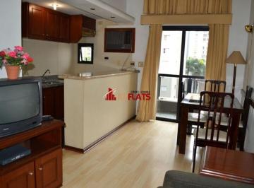 Apartamento · 52m² · 1 Quarto · 1 Vaga · Flat com ótimo preço no bairro Moema. Confira!