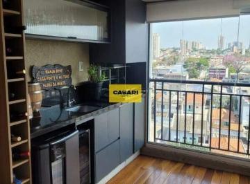Apartamento · 63m² · 2 Quartos · 1 Vaga · Apartamento 2 quartos com Suíte e Varanda Gourmet no Silveira – Santo André