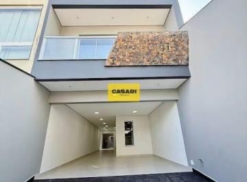 Casa · 263m² · 4 Quartos · 6 Vagas · Sobrado Alto Padrão com 263 m², 3 Suítes e Garagem para 6 Autos em Bairro Valorizado de São Bernardo