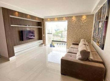 Sala para 2 Bons Ambientes · APARTAMENTO à VENDA de 110m² de ÁREA ÚTIL, 3 DORMITÓRIOS, SALA com VARANDA, 2 VAGAS e LAZER COMPLETO