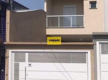 Comercial · 183m² · 3 Quartos · 4 Vagas · Sobrado novo com 3 suítes e espaço gourmet à venda em São Bernardo do Campo