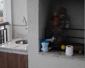 Apartamento de 2 quartos, São Paulo · Sky view, varanda gourmet c/ churrasqueira, armarios, morumbi!