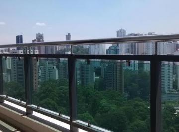 vista linda e churrasqueria · Chrome, ampla varanda gourmet c/ churras, novo com linda vista!