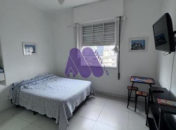 Foto 01 · Kitnet em Condomínio à Venda em Santos-SP, Bairro Embaré: 1 Quarto, 1 Banheiro, 31,69m² de Área