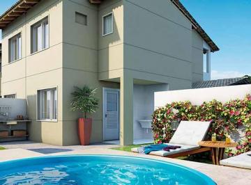 Casas duplex com suíte, sacada e vaga de garagem, em condomínio fechado com segu ·  Casa duplex - Campo Grande 2 suites