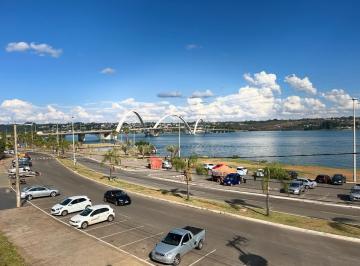 Vista da Ponte JK · Setor de Clubes Sul Beira Lago - Terreno para construir