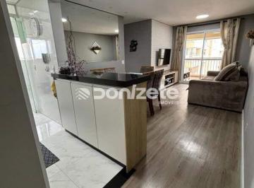 Apartamento · 77m² · 3 Quartos · 2 Vagas · Apartamento a Venda com lazer de Clube no Bairro Campestre em Santo André