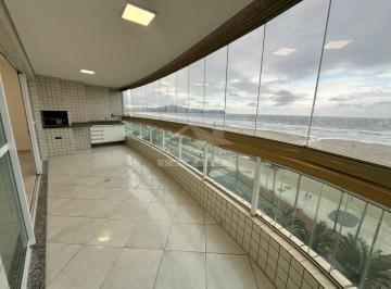 Apartamento · 174m² · 3 Quartos · 2 Vagas · Apartamento VISTA AO MAR no Campo da Aviação, 3 Suítes, em Praia Grande.