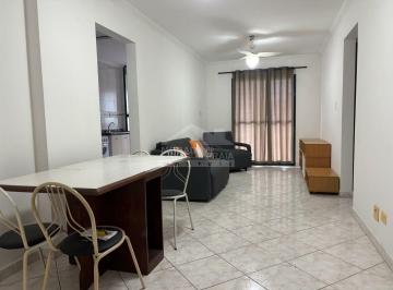 Apartamento · 65m² · 1 Quarto · 1 Vaga · Apartamento MOBILIADO no Forte, 1 suíte, sacada, lazer, confira na imobiliária em Praia Grande.