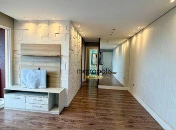 Sala · Apartamento com 2 dormitórios à venda, 60 m² por R$ 530.000,00 - Campestre - Santo André/SP