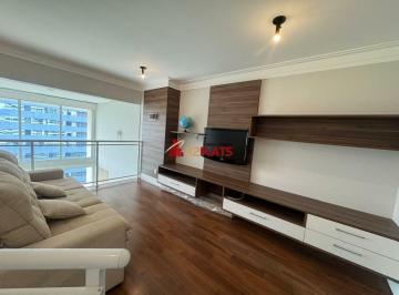 Apartamento · 120m² · 3 Quartos · 3 Vagas · Flat com ótimo preço no bairro Brooklin. Confira!