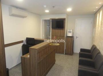 Recepção · Sala comercial à venda, Santo Antônio, São Caetano do Sul.