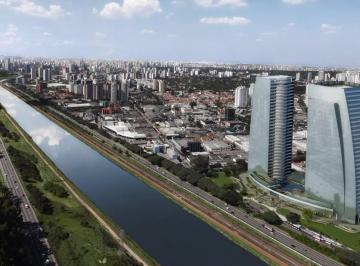 Comercial , São Paulo · Salas e Lajes corporativas 800m²pronto Alpha Sigma Towers St Amaro+Nações Unidas