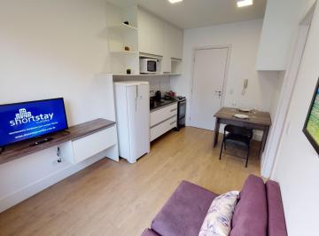 Apartamento de 1 quarto, Curitiba · Apartamento Mobiliado 1 Dormitório para Aluguel por Período Flexível