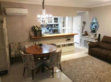 Sala 2 ambientes · Lindo apartamento 3 dormitórios - Ponta da Praia - Santos SP