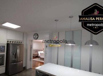 Cozinha · Apartamento com 3 dormitórios à venda, 160 m² por R$ 1.705.000,00 - Santa Paula - São Caetano do Sul
