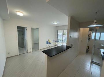 Sala e Cozinha · APTO para LOCAÇÃO com 1 DORMITÓRIO, VARANDA GOURMET, 1 VAGA e LAZER COMPLETO no ED. SMART MARACÁ a