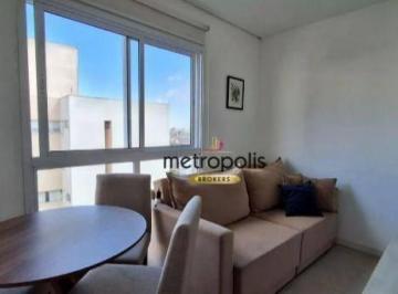 Sala · Apartamento com 2 dormitórios à venda, 37 m² por R$ 420.000,00 - Osvaldo Cruz - São Caetano do Sul/S