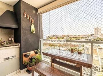 varanda · Apartamento com 2 dormitórios à venda, 75 m² por R$ 830.000,00 - Barcelona - São Caetano do Sul/SP