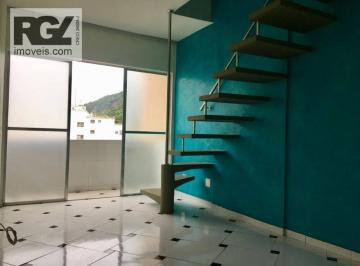 cb56bf70005e147ab9bab07ec465a71dd6a3abe2 · Cobertura com 2 dormitórios à venda, 101 m² por R$ 450.000,00 - José Menino - Santos/SP