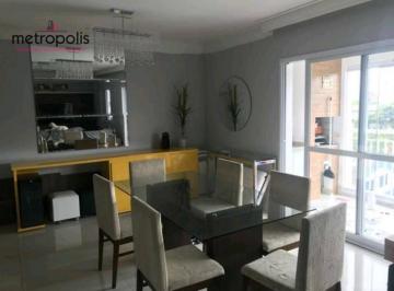 Sala · Apartamento com 3 dormitórios para alugar, 125 m² por R$ 7.829,95/mês - Boa Vista - São Caetano do S