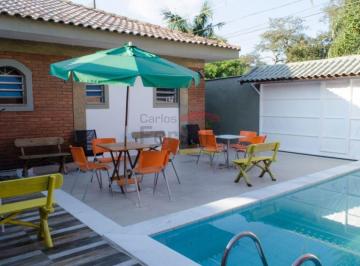 Casa · 250m² · 3 Quartos · 6 Vagas · CASA TERREA NO TREMEMBÉ - 3 SUÍTES E 6 VAGAS- PISCINA E LAREIRA