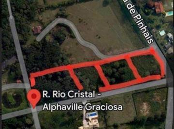 64146d043bcfa5d6e5fd7c530d19ba9a74f1ec90 · Terreno à venda, 8260 m² por R$ 3.800.000,00 - Alphaville Graciosa - Pinhais/PR