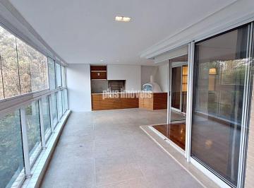 Apartamento · 207m² · 4 Quartos · 3 Vagas · VILLAGGIO PANAMBY  LIVING E TERRAÇO GOURMET VOLTADO PARA O BOSQUE  4 SUÍTES  3 GAR -  LAZER DE CLUBE