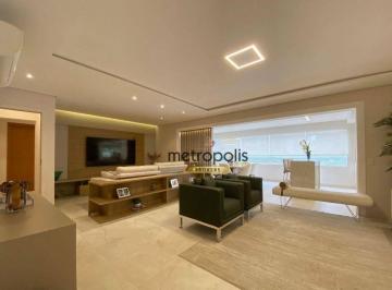 Sala de Estar · Apartamento com 3 dormitórios para alugar, 164 m² por R$ 16.950,00/mês - Santa Paula - São Caetano d