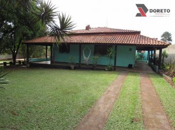 Fachada da casa principal · Chácara com 2 dormitórios à venda, 1000 m² - Recanto Maravilha II - Boituva/SP