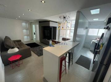 Sala e Cozinha Tipo Americana · APTO MOBILIADO para VENDA ou LOCAÇÃO no JD PRUDÊNCIA com 2 DORMS, VARANDA, VG e LAZER COMPLETO no C