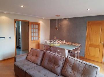 Sala · Apartamento com 4 dormitórios à venda, 132 m² por R$ 1.275.000,00 - Santo Antônio - São Caetano do S