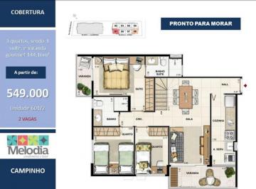 Apartamento de 3 quartos, Rio de Janeiro · Cobertura 3 quartos, Campinho, Melodia + 1 ano de condomínio