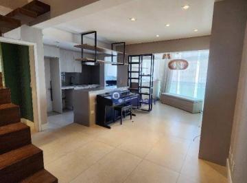 5113c2a619a05bbde888eac30be526e709be19ae · Apartamento Duplex com 1 dormitório à venda, 76 m² por R$ 1.290.000,00 - Campo Belo - São Paulo/SP