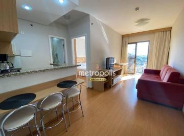 Sala · Flat com 1 dormitório, 39 m² - venda por R$ 276.000,00 ou aluguel por R$ 3.565,00/mês - Barcelona -