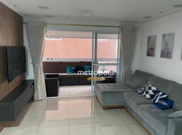 Sala · Apartamento com 3 dormitórios à venda, 107 m² por R$ 1.380.000,00 - Santo Antônio - São Caetano do S