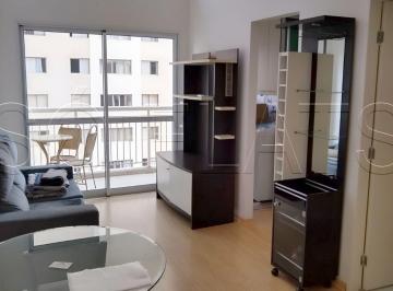 Apartamento · 50m² · 1 Quarto · 1 Vaga · Flat com excelente localização na Vila Nova Conceição disponível para locação com entrada imediata