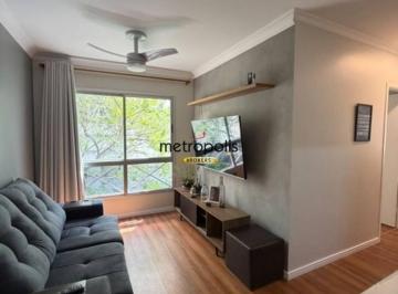 Sala · Apartamento com 3 dormitórios para alugar, 61 m² por R$ 3.390,00/mês - Fundação - São Caetano do Sul