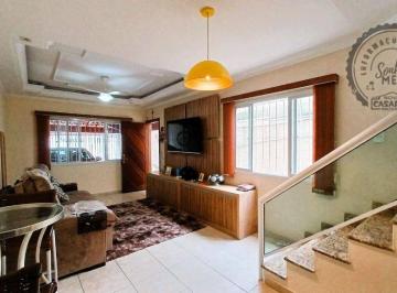 6a3f0088f9640fd0d97a0ccaa05033c52da642b0 · Sobrado com 3 dormitórios à venda, 112 m² por R$ 800.000,00 - Vila Guilhermina - Praia Grande/SP