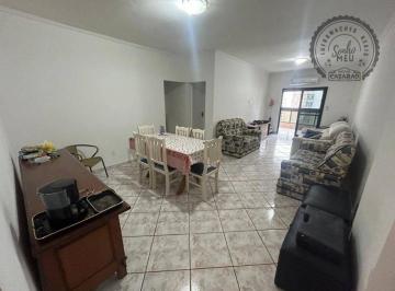 23b680b959a4017860d24c8386f84c11ce6d8859 · Apartamento com 3 dormitórios para alugar, 147 m² por R$ 5.100,00 - Vila Guilhermina - Praia Grande/