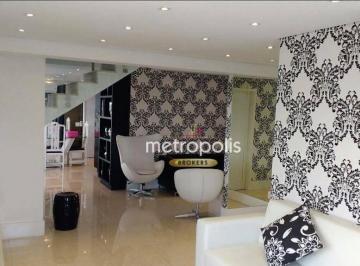 Sala · Cobertura residencial à venda, Centro, Santo André.